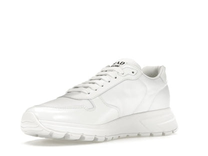 Prada PRAX 01 Sneakers Re-Nylon Brushed Leather White White