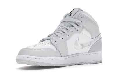 Jordan 1 Mid Grey Camo (GS)