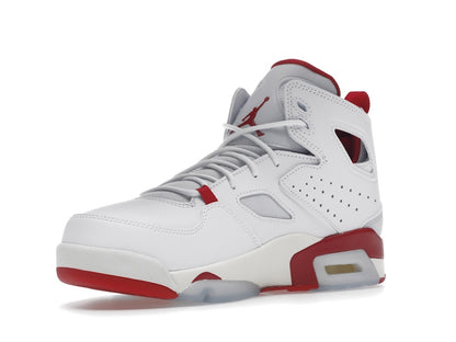 Jordan Flight Club 91 White Pure Platinum Sail Mystic Hibiscus