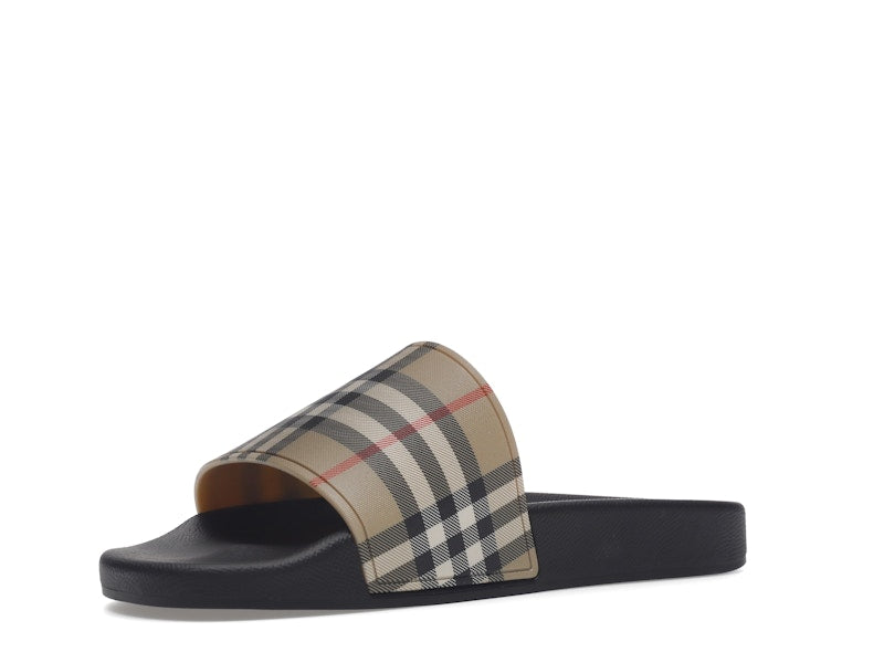 Burberry Vintage Check Slides Archive Beige