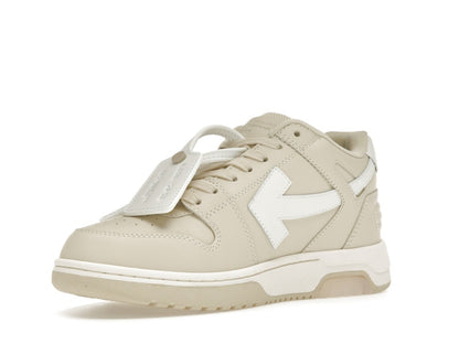 OFF-WHITE Out Of Office OOO Low Tops Angora White
