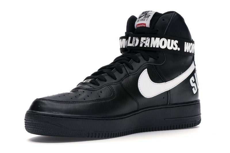 Nike Air Force 1 High Supreme World Famous Black