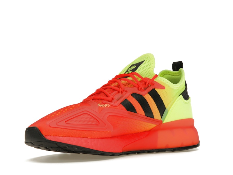 adidas ZX 2K Boost Solar Yellow Hi Res Red
