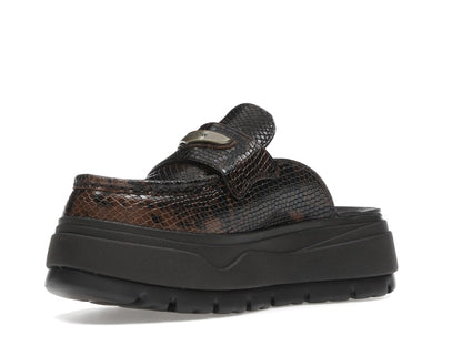 Jordan Mule Croc Velvet Brown (Women's)
