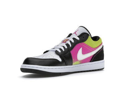 Jordan 1 Low Black Active Fuchsia Cyber