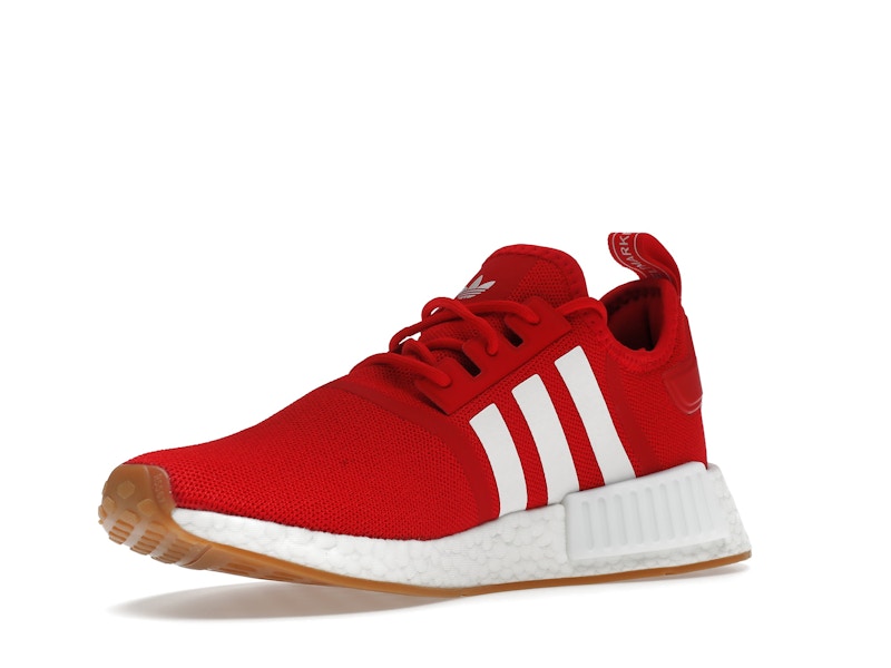 adidas NMD R1 Vivid Red White Gum