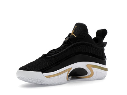 Jordan 36 Low PF Black Gold (White Sole)