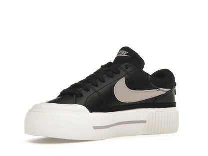Nike Court Legacy Lift Black Sail Platinum Violet (Women's)