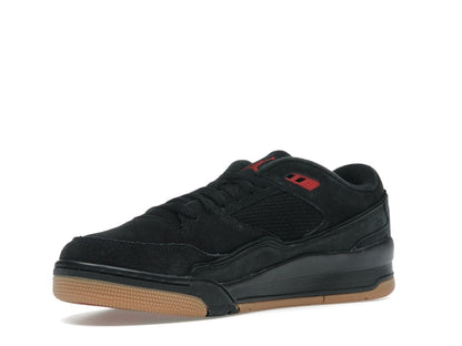 Jordan Flight Court Black Red