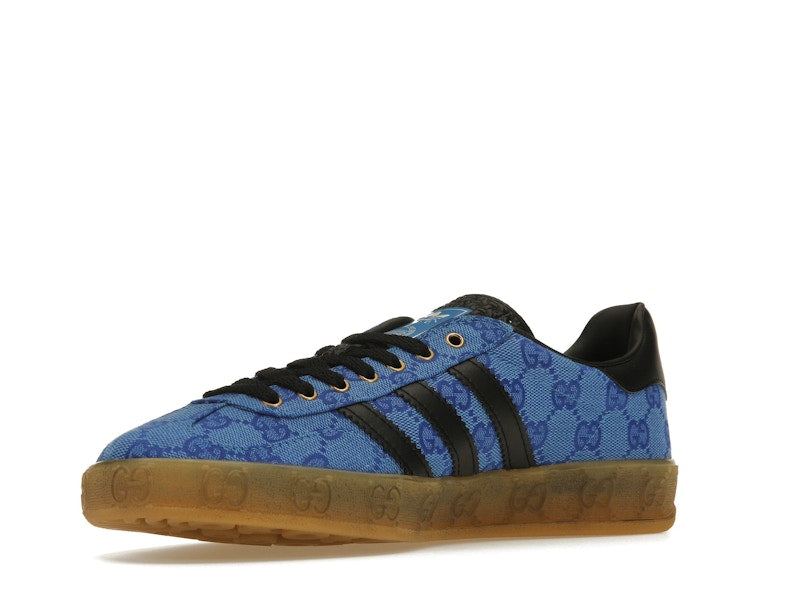 adidas x Gucci Gazelle Blue GG Monogram