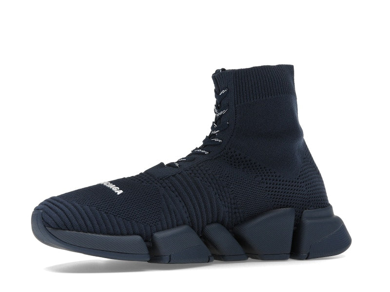 Balenciaga Speed 2.0 Lace Up Recycled Dark Blue