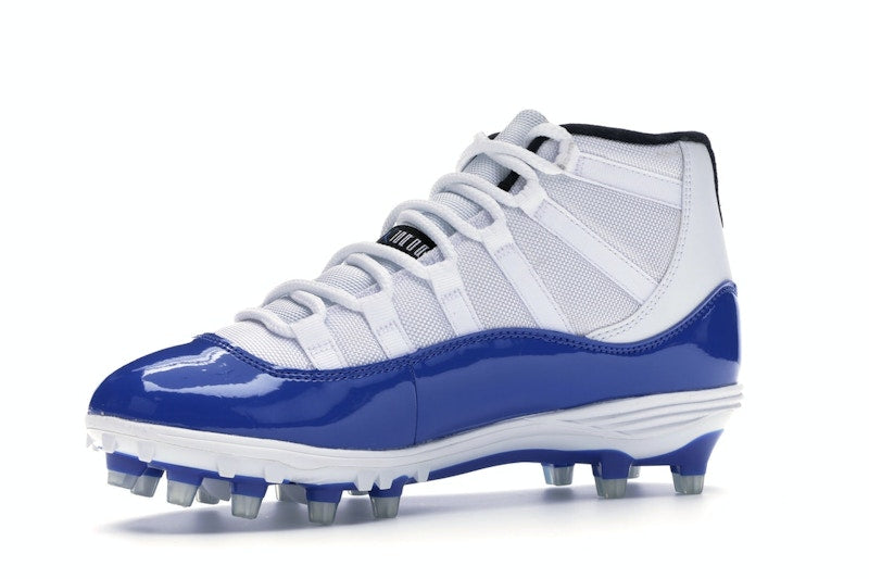 Jordan 11 Retro Cleat White Royal