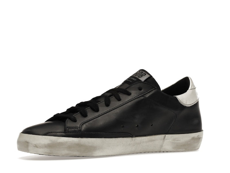 Golden Goose Super-Star Black White Leather