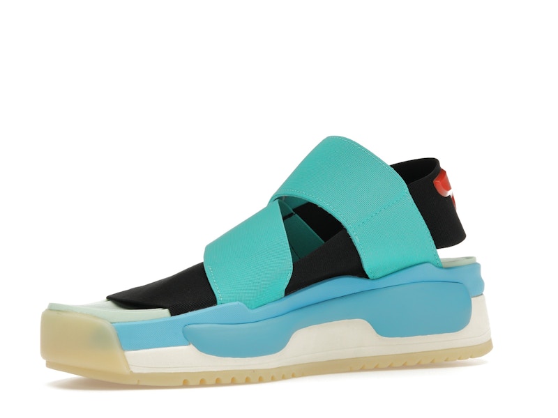 adidas Y-3 Hokori Sandal Black Mint Cyan