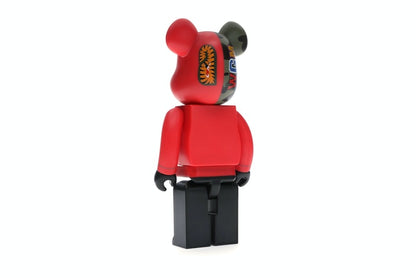Bearbrick A Bathing Ape 1st Camo Shark 400% Red