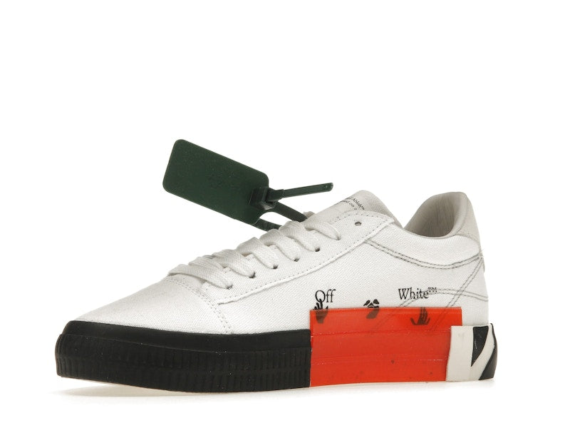 OFF-WHITE Vulc Low Canvas White Black SS22 (Women's)