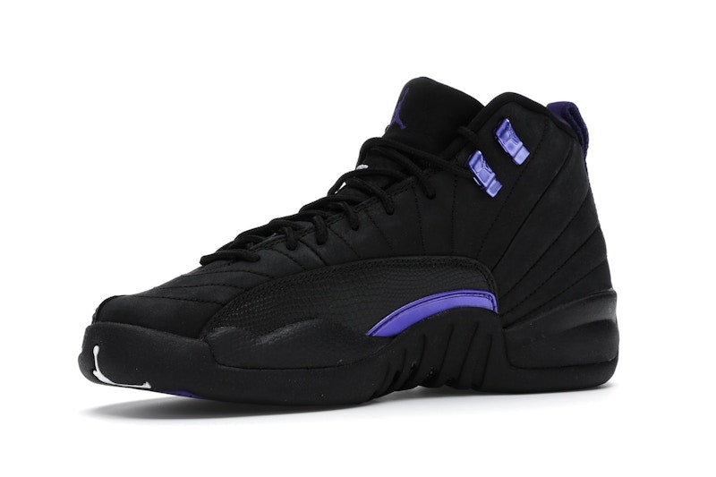Jordan 12 Retro Black Dark Concord (GS)