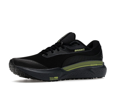 Brooks Adrenaline GTS 24 Weatherized Black Ebony New Yellow