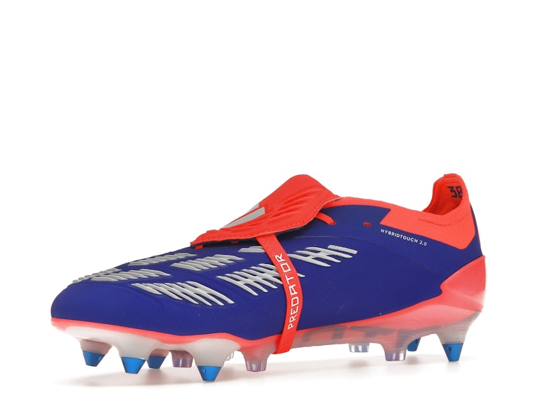 adidas Predator Elite Foldover Tongue SG Lucid Blue Cloud White Solar Red
