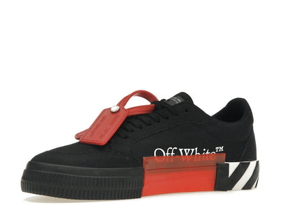 OFF-WHITE Vulcanized Low Canvas Black White