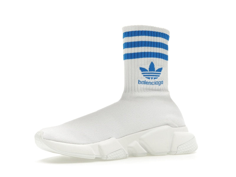 Balenciaga x adidas Speed Trainer White Blue (Women's)