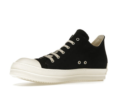 Rick Owens DRKSHDW Low Porterville Black Milk (Porterville Heel Tab)