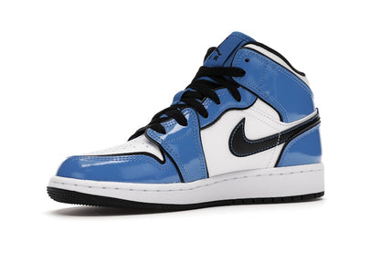Jordan 1 Mid Signal Blue (GS)