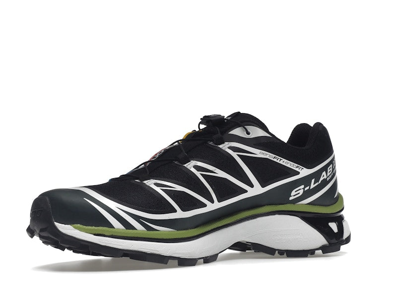 Salomon XT-6 Black Green Lime
