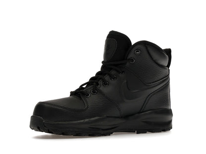 Nike Manoa Leather Triple Black (GS)