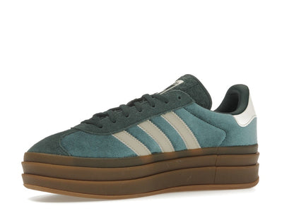 adidas Gazelle Bold Mineral Green Velvet (Women's)