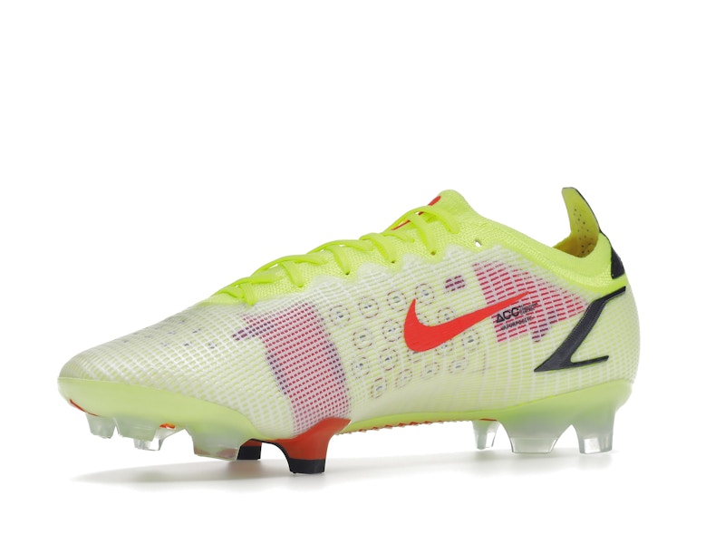 Nike Mercurial Vapor 14 Elite FG Volt Black Bright Crimson