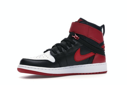 Jordan 1 High FlyEase Bred White Toe (GS)