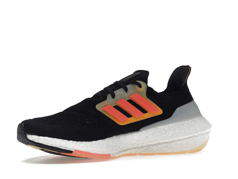 adidas Ultra Boost 22 Black Turbo Flash Orange