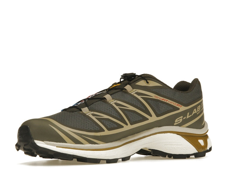 Salomon XT-6 Beluga Dull Gold