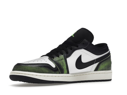 Jordan 1 Low Wear Away Electric Green