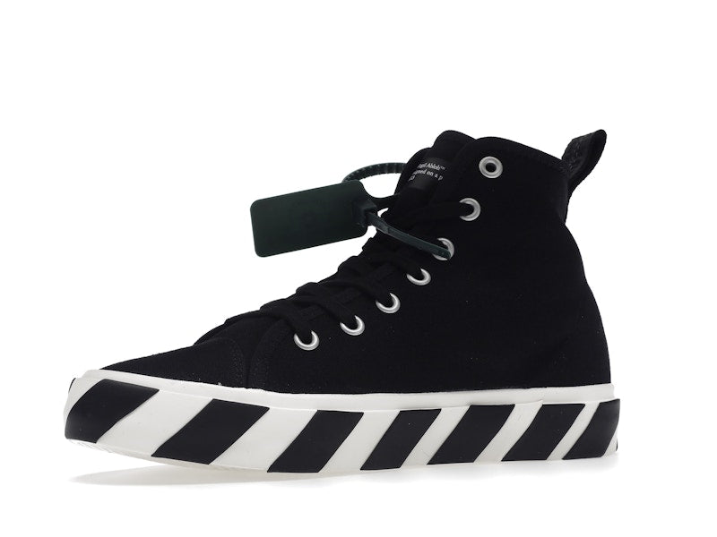 OFF-WHITE Vulc Mid Canvas Black White