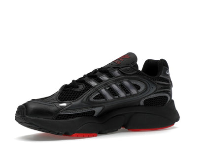 adidas Ozmillen Core Black Grey Better Scarlet