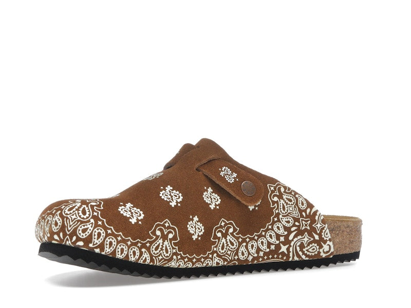 Bravest Studios Suede Paisley Clogs Hazel