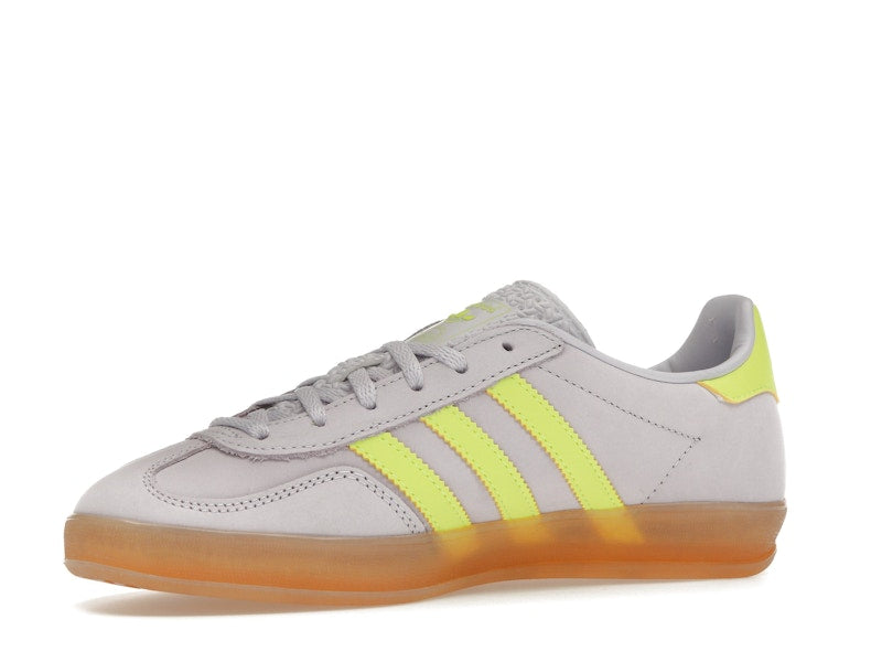 adidas Gazelle Indoor Silver Dawn Solar Yellow (Women's)