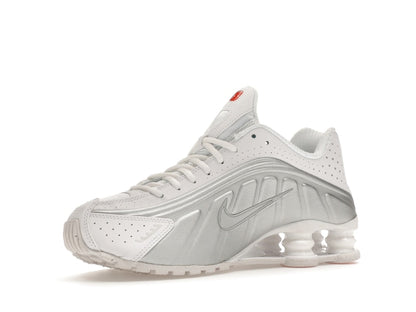 Nike Shox R4 White Metallic Silver (Women's)