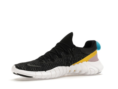 Nike Free Run 5.0 Dark Smoke Grey Vivid Sulfur Chlorine Blue