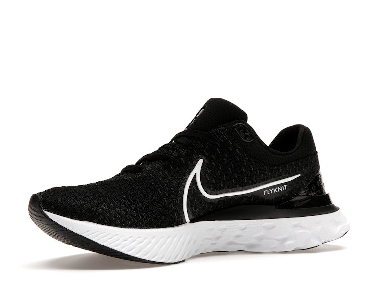 Nike React Infinity Run Flyknit 3 Black White