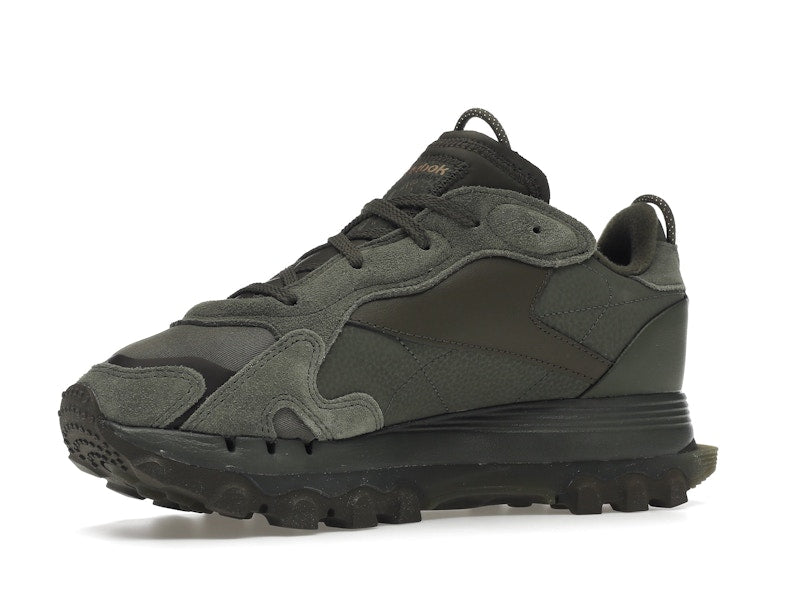 Reebok Classic Leather Cardi B Hunter Green (Women's)