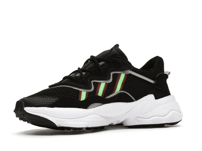 adidas Ozweego Core Black Solar Green (GS)