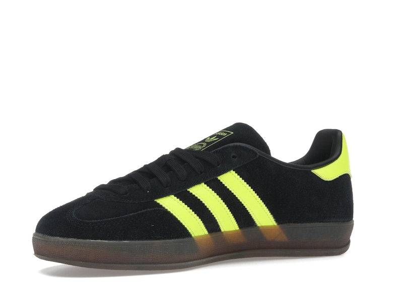 adidas Gazelle Indoor Core Black Solar Yellow Cloud White