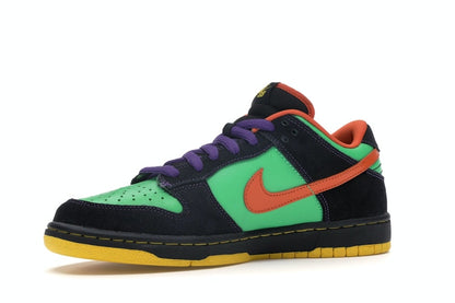 Nike SB Dunk Low Green Spark Hoop Orange