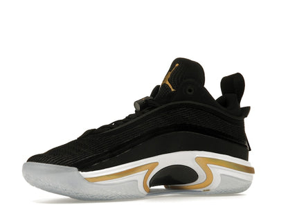 Jordan 36 Low Black Gold (Clear Sole)