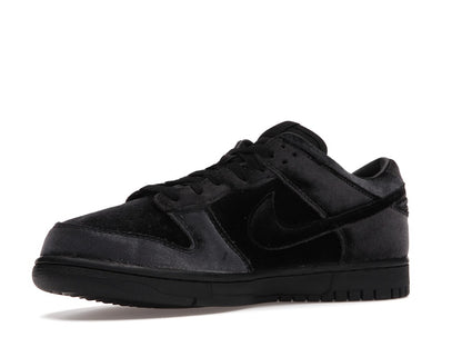 Nike Dunk Low Dover Street Market Triple Black Velvet