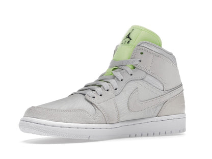 Jordan 1 Mid Vast Grey Ghost Green (Women's)