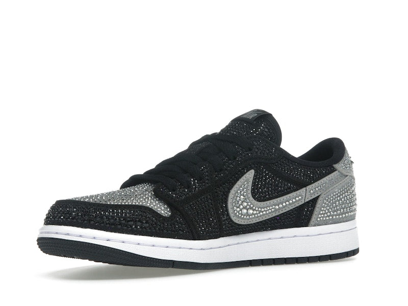 Jordan 1 Retro Low OG Swarovski Stealth (Women's)